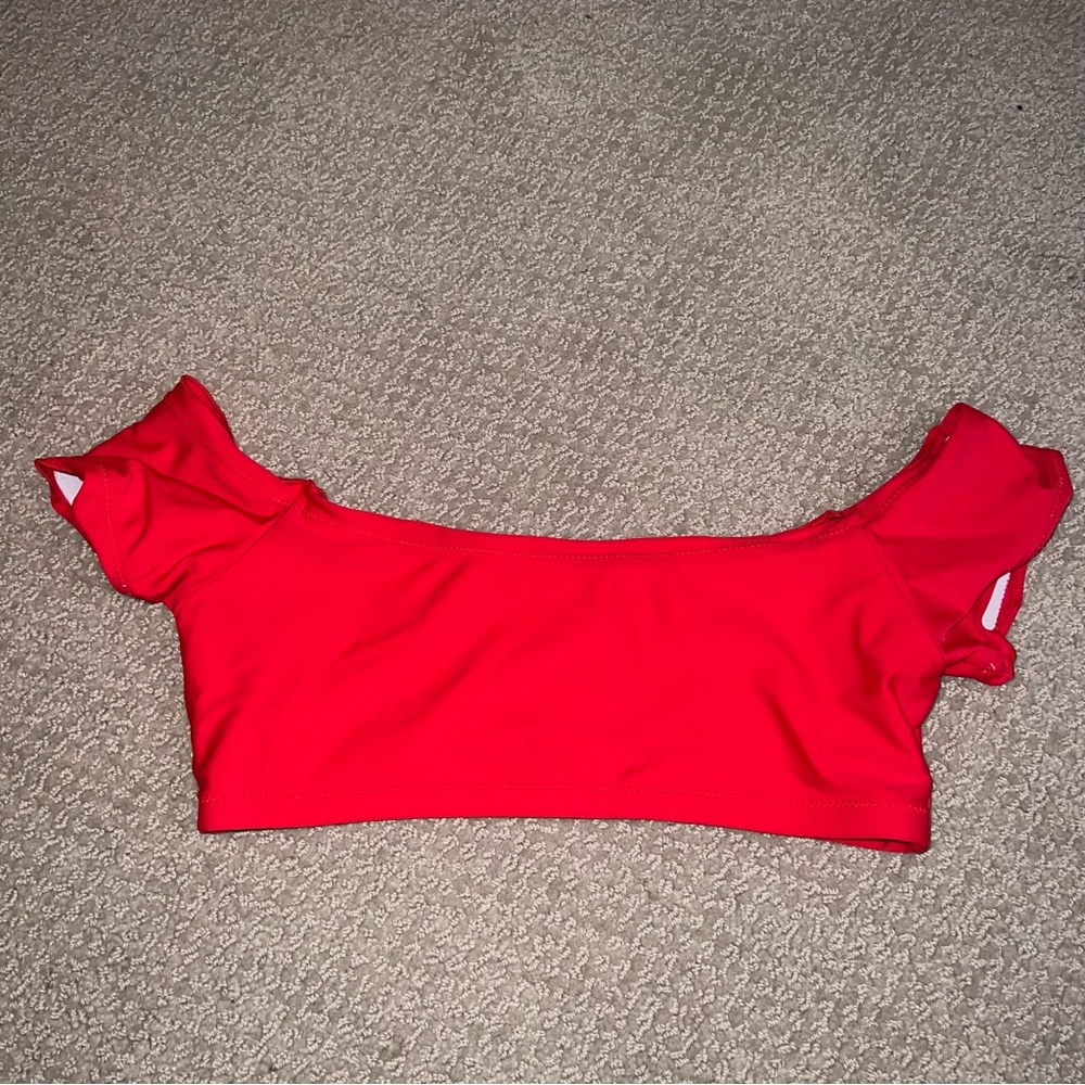 Zaful Rad Off the Shoulder Bikini Top